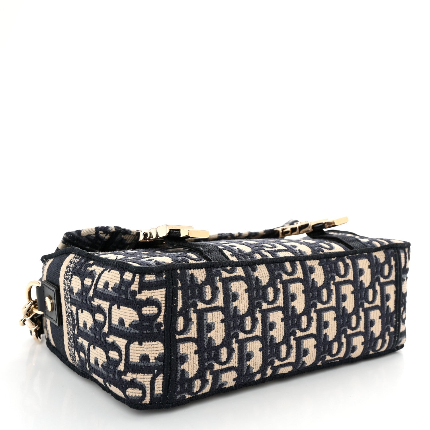 Christian Dior Oblique Small Diorcamp Messenger Blue 4 of 12
