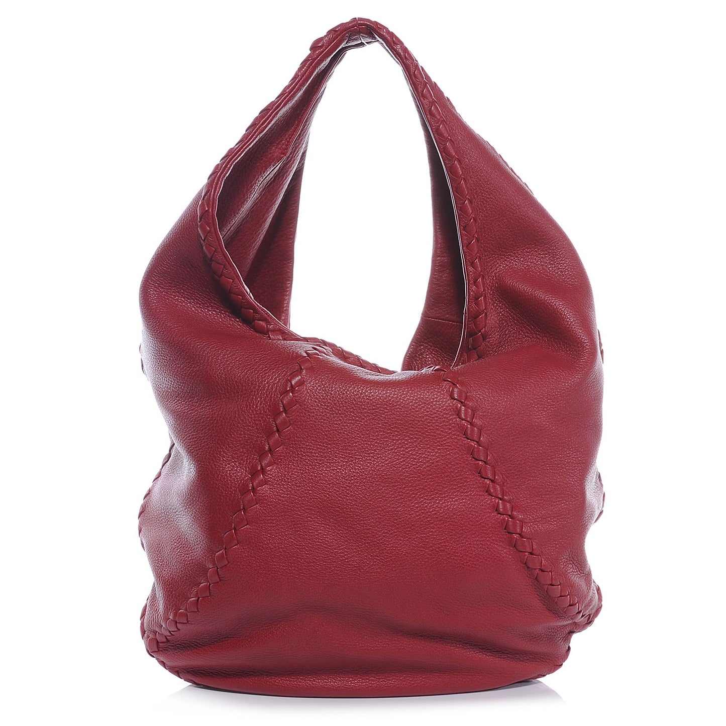 Cervo Deerskin Hobo Red
