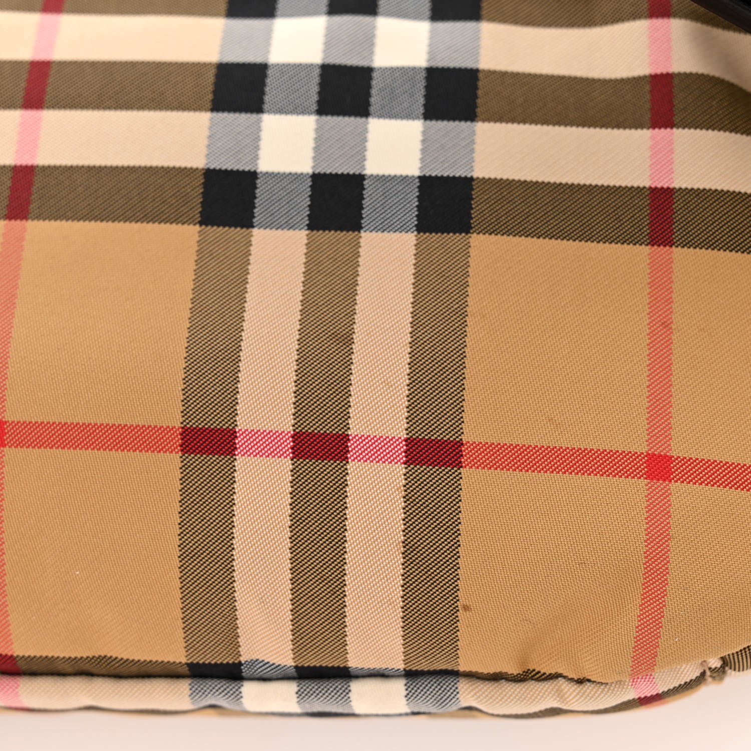 Burberry Nylon Vintage Check Medium Sonny Belt Bag Antique Yellow 12 of 15