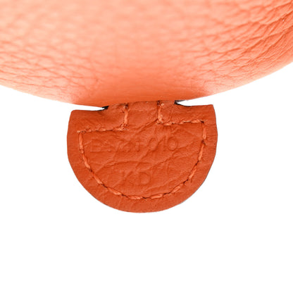 Hermes Taurillon Clemence Evelyne TPM Orange 8 of 11