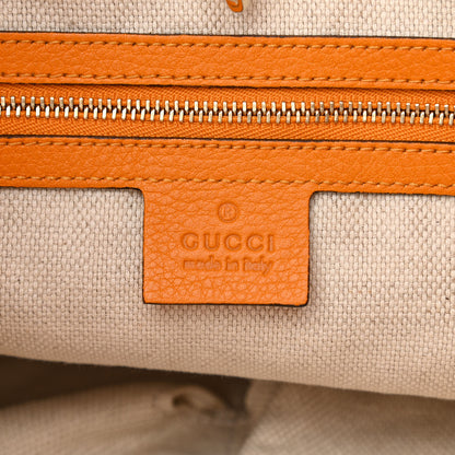 Gucci Pebbled Calfskin Medium Soho Chain Shoulder Bag Curcuma 6 of 10