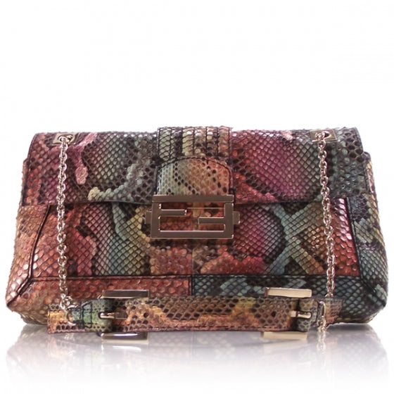 Fendi Python Baguette 1 of 13