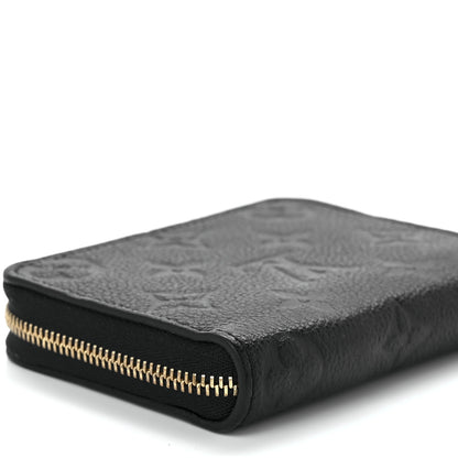 Louis Vuitton Empreinte Zippy Coin Purse Black 9 of 10