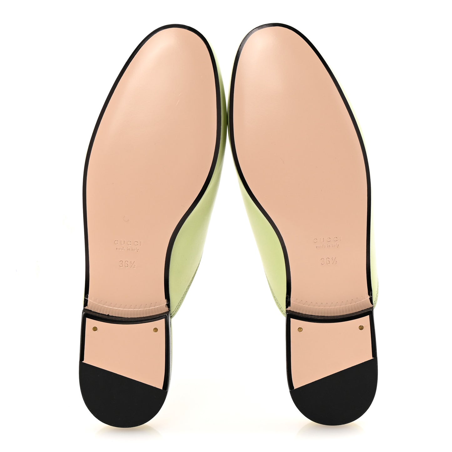 Malaga Kid Womens Princetown Slippers 36.5 Pistachio Green