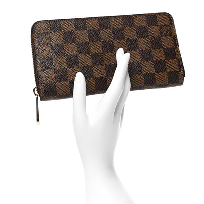 Louis Vuitton Damier Ebene Zippy Wallet 2 of 7
