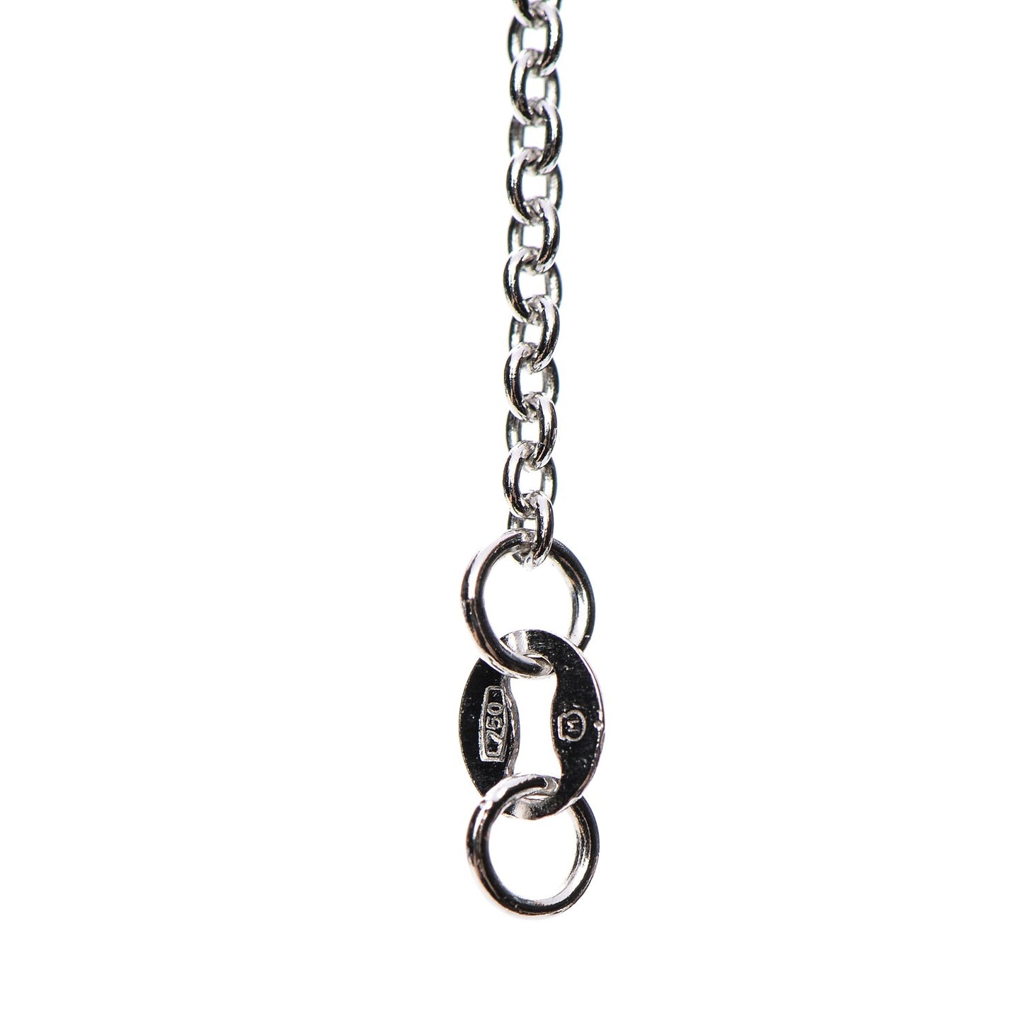 18K White Gold Diamond Black South Sea Pearl 10mm Morning Dew Pendant Necklace
