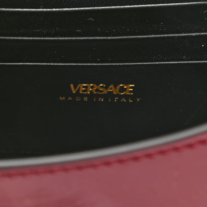 Versace Patent Mini La Medusa Bag Claret 6 of 7