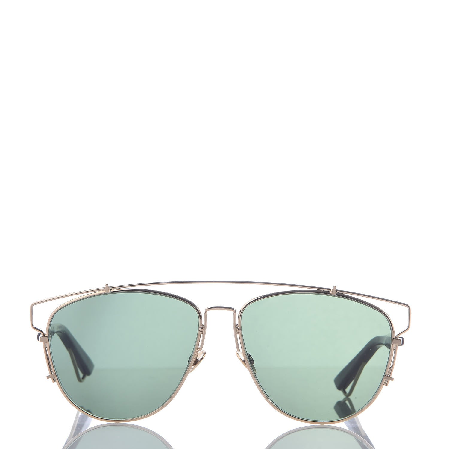 Christian Dior Technologic Sunglasses Gold 2 of 9