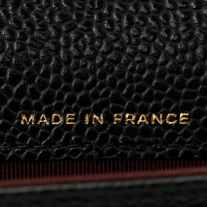 Chanel Caviar Quilted Flap Card Holder Wallet Black 7 of 9