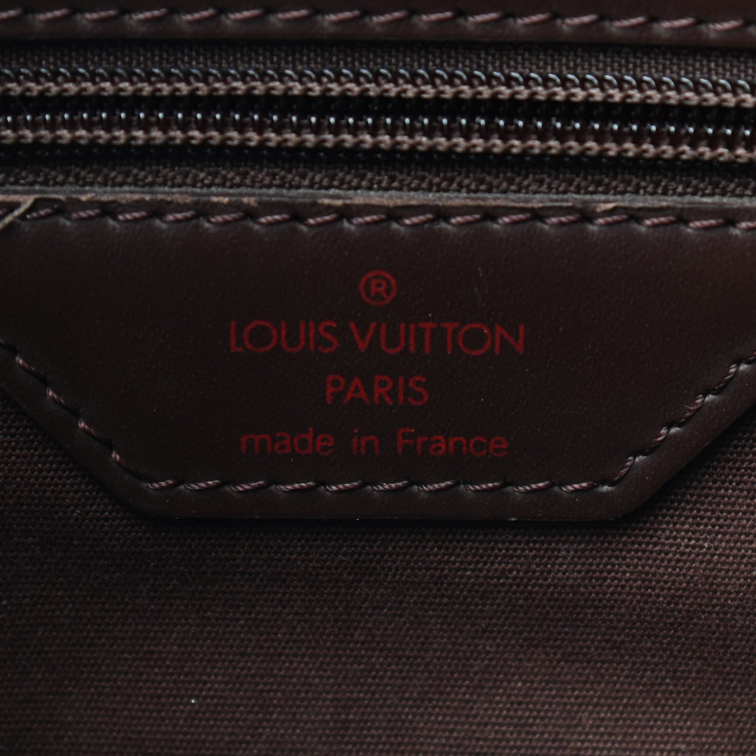 Louis Vuitton Epi Sac Plat GM Moka 7 of 12