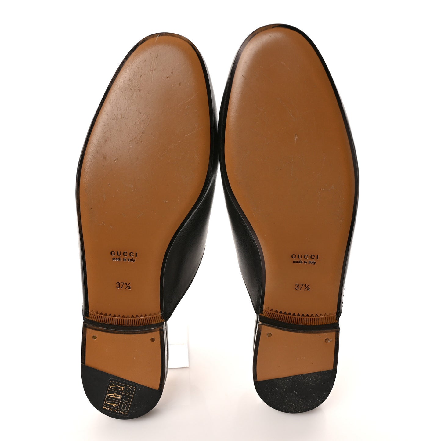 Calfskin Womens Princetown Slippers 37.5 Black