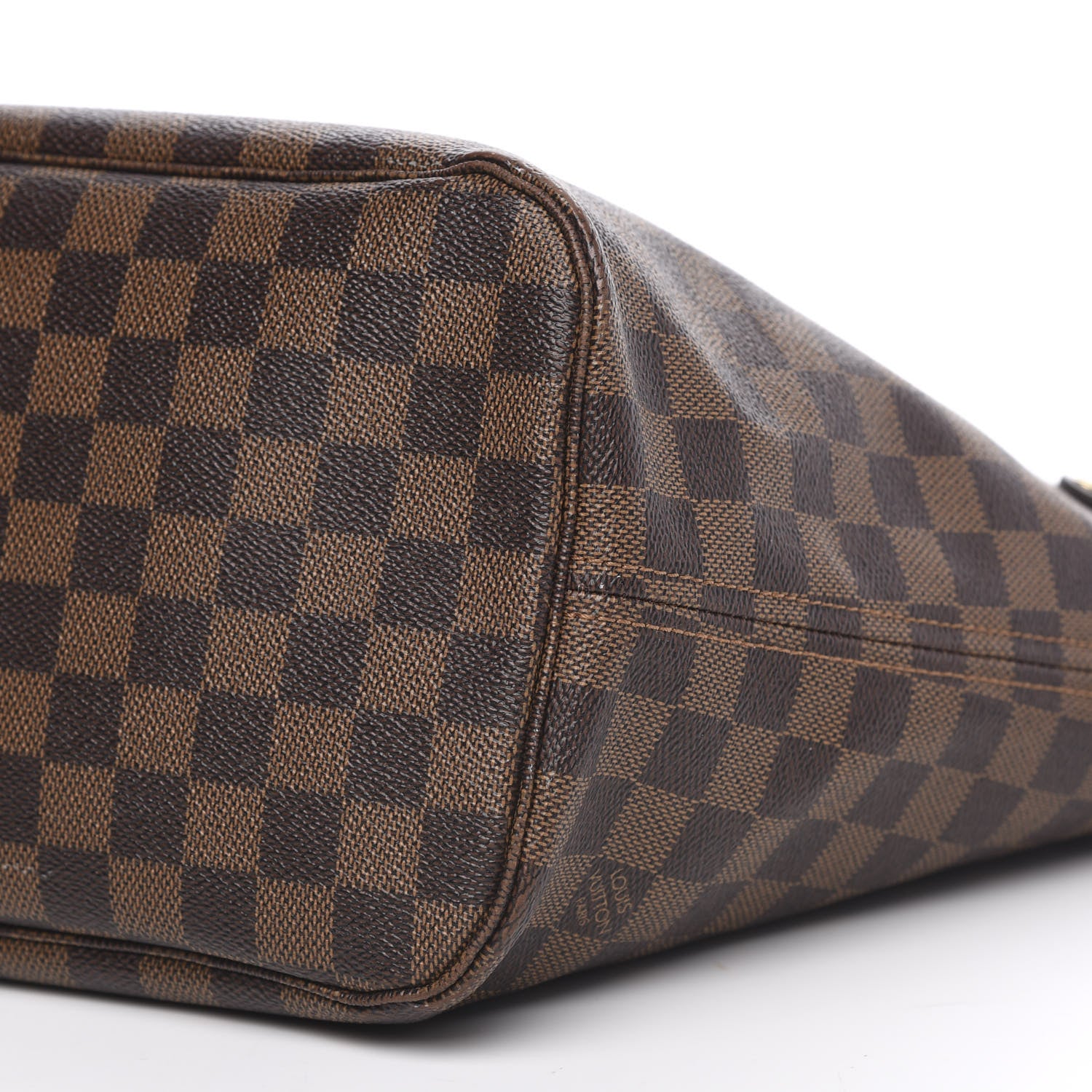 Louis Vuitton Damier Ebene Neo Neverfull MM Rose Ballerine 10 of 22
