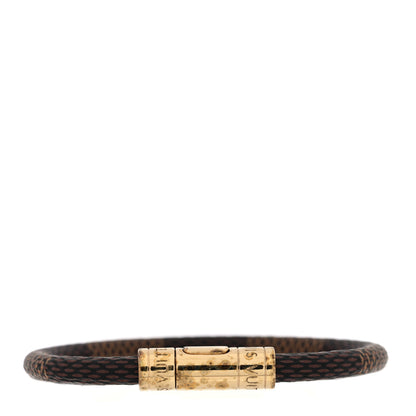 Louis Vuitton Damier Ebene Keep It Bracelet 17 1 of 4