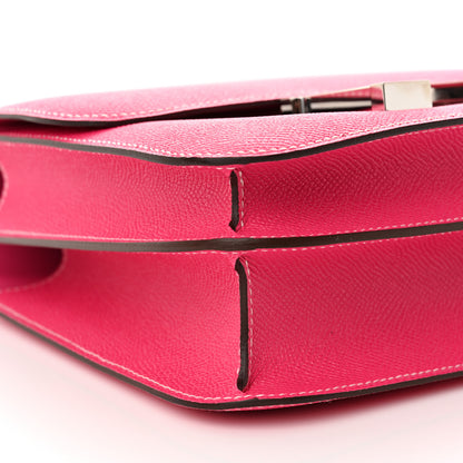 Hermes Epsom Constance 24 Rose Tyrien 9 of 11