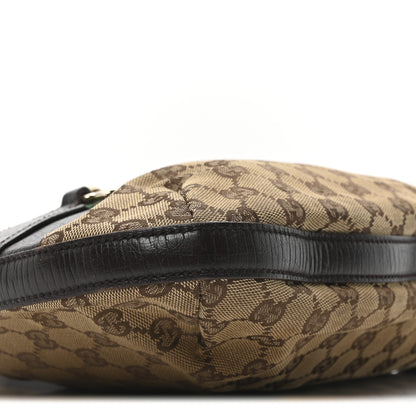Gucci Monogram Hasler Hobo Dark Brown 9 of 10