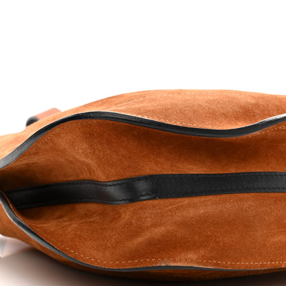 Chloe Suede Small Hayley Hobo Caramel 8 of 9