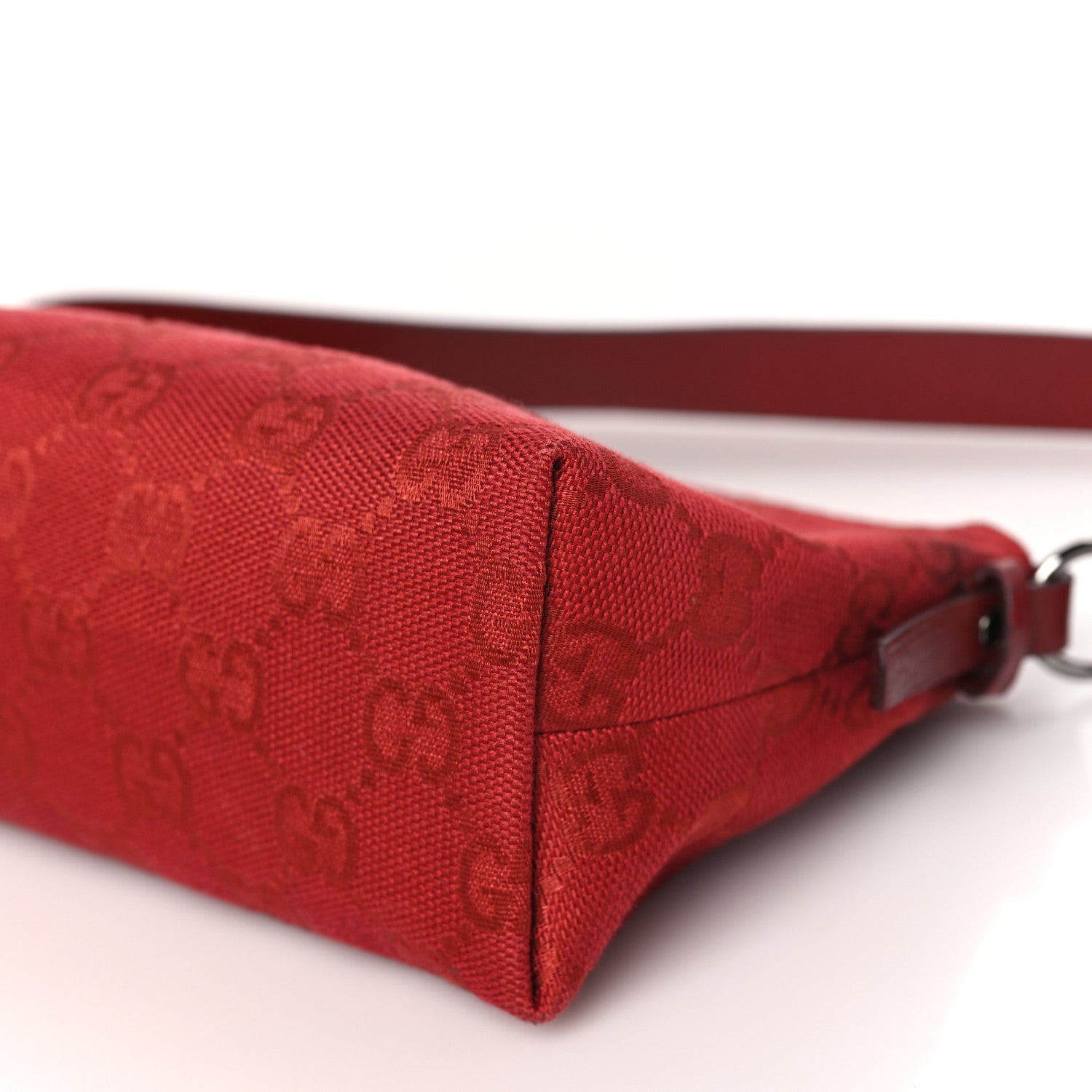 Gucci Monogram Boat Pochette Fuchsia 10 of 12