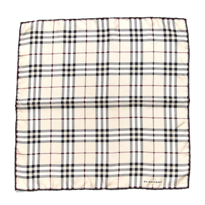 Burberry Silk House Check Scarf Black 1 of 5