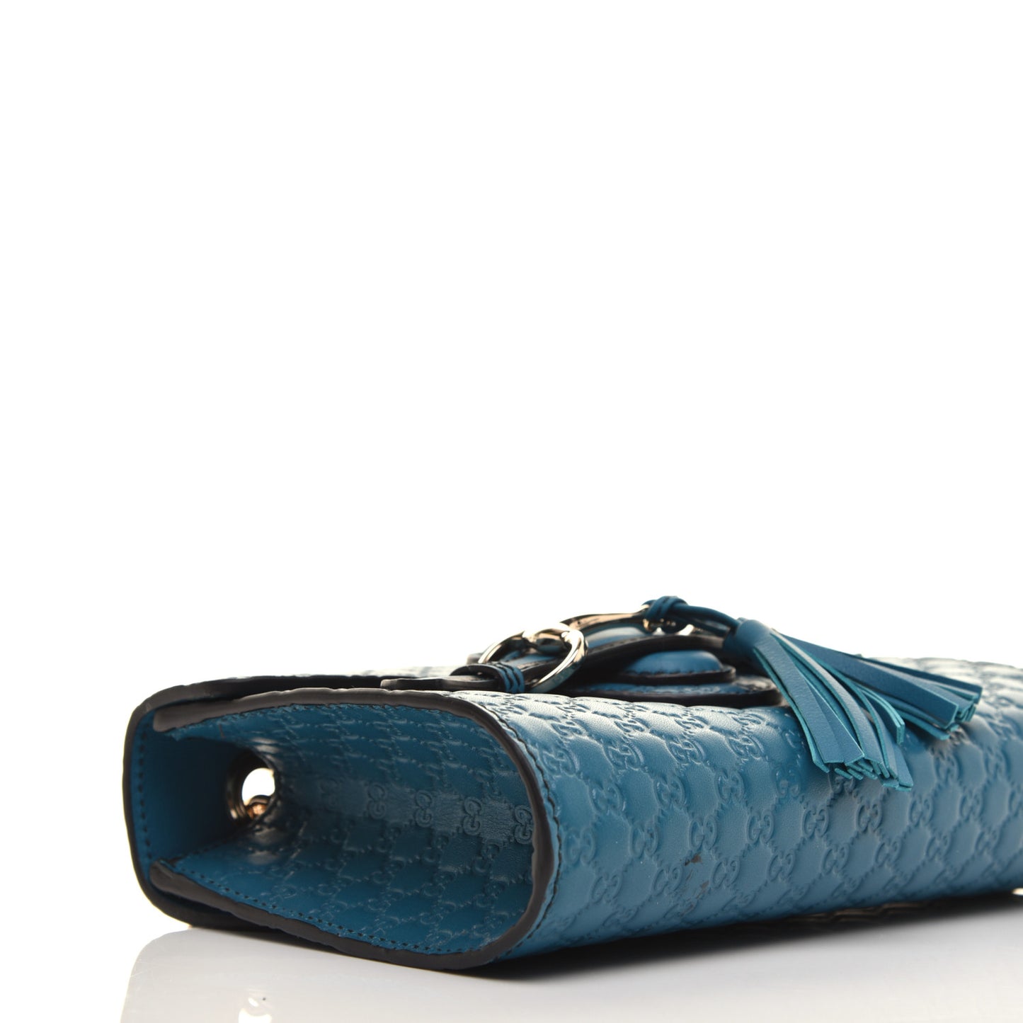 Microguccissima Mini Emily Shoulder Bag Deep Cobalt