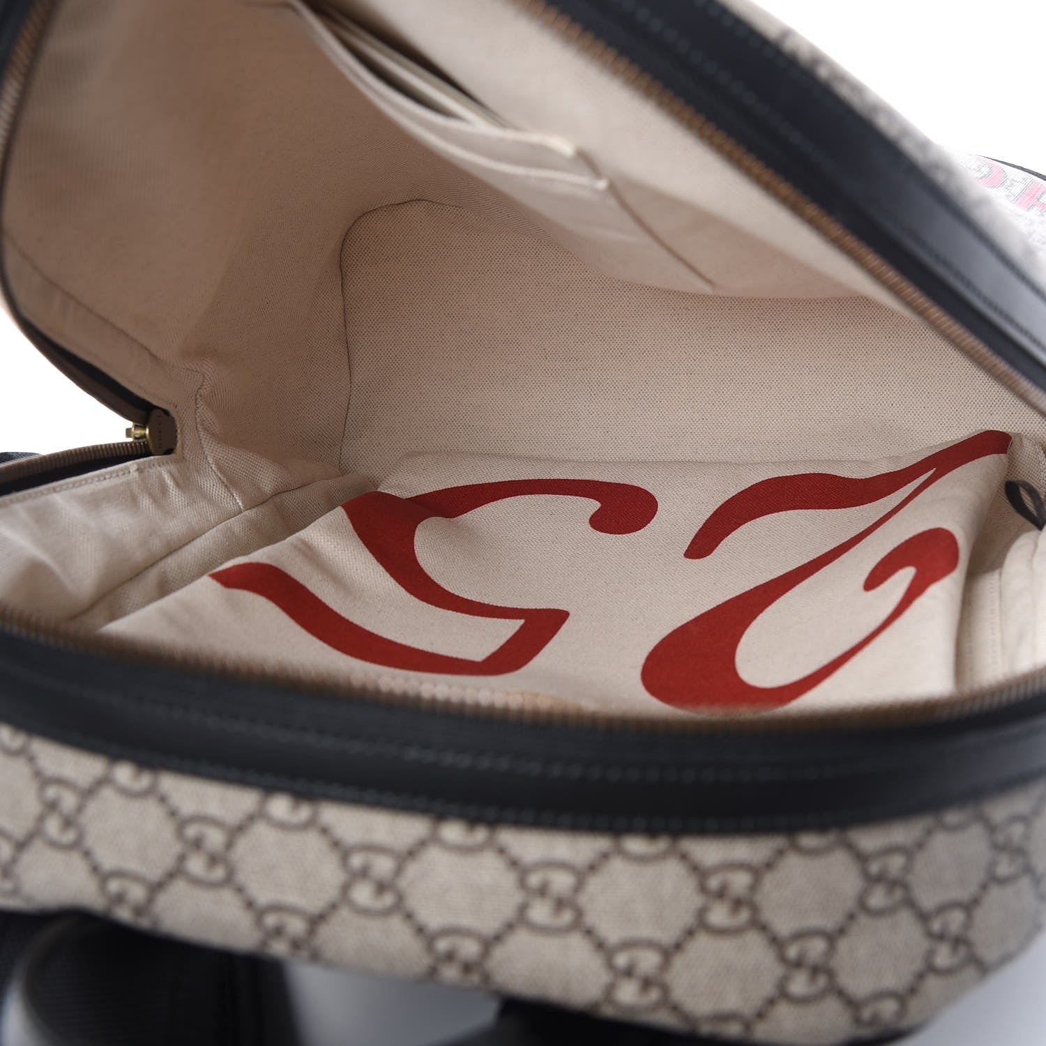 Gucci GG Supreme Monogram Wolf XXV Hollywood Print Dome Backpack 5 of 10