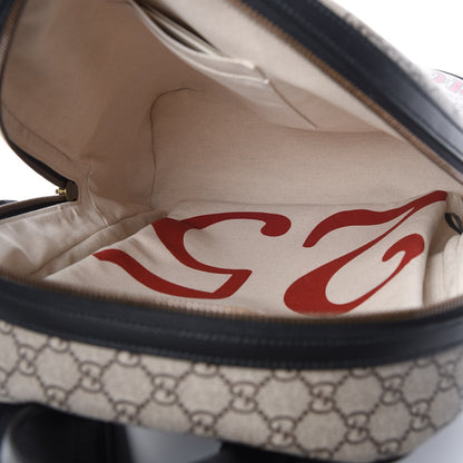 Gucci GG Supreme Monogram Wolf XXV Hollywood Print Dome Backpack 5 of 10
