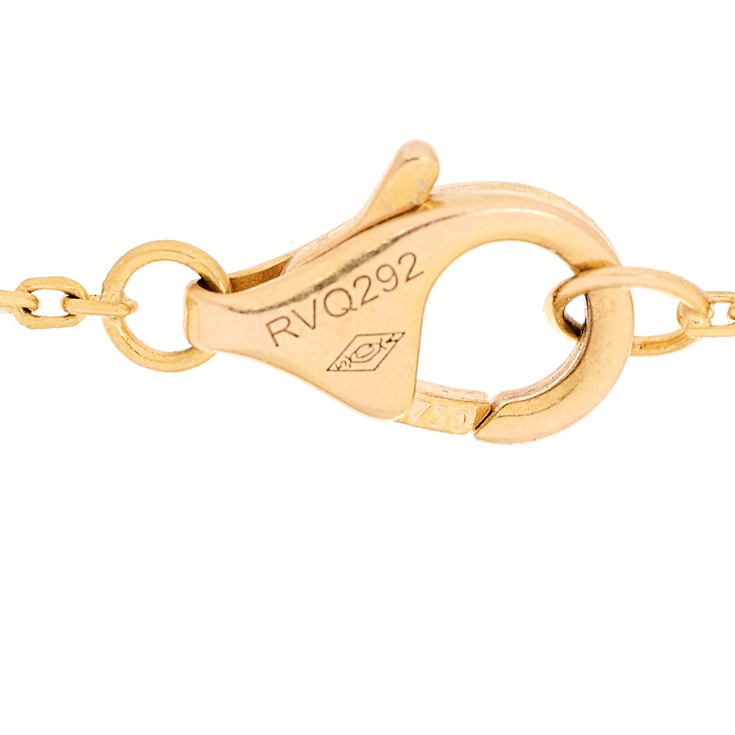 18K Pink Gold Diamond Malachite Amulette de Cartier Bracelet