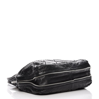 Chanel Calfskin Stitched Expandable Frame Bag Black 4 of 12