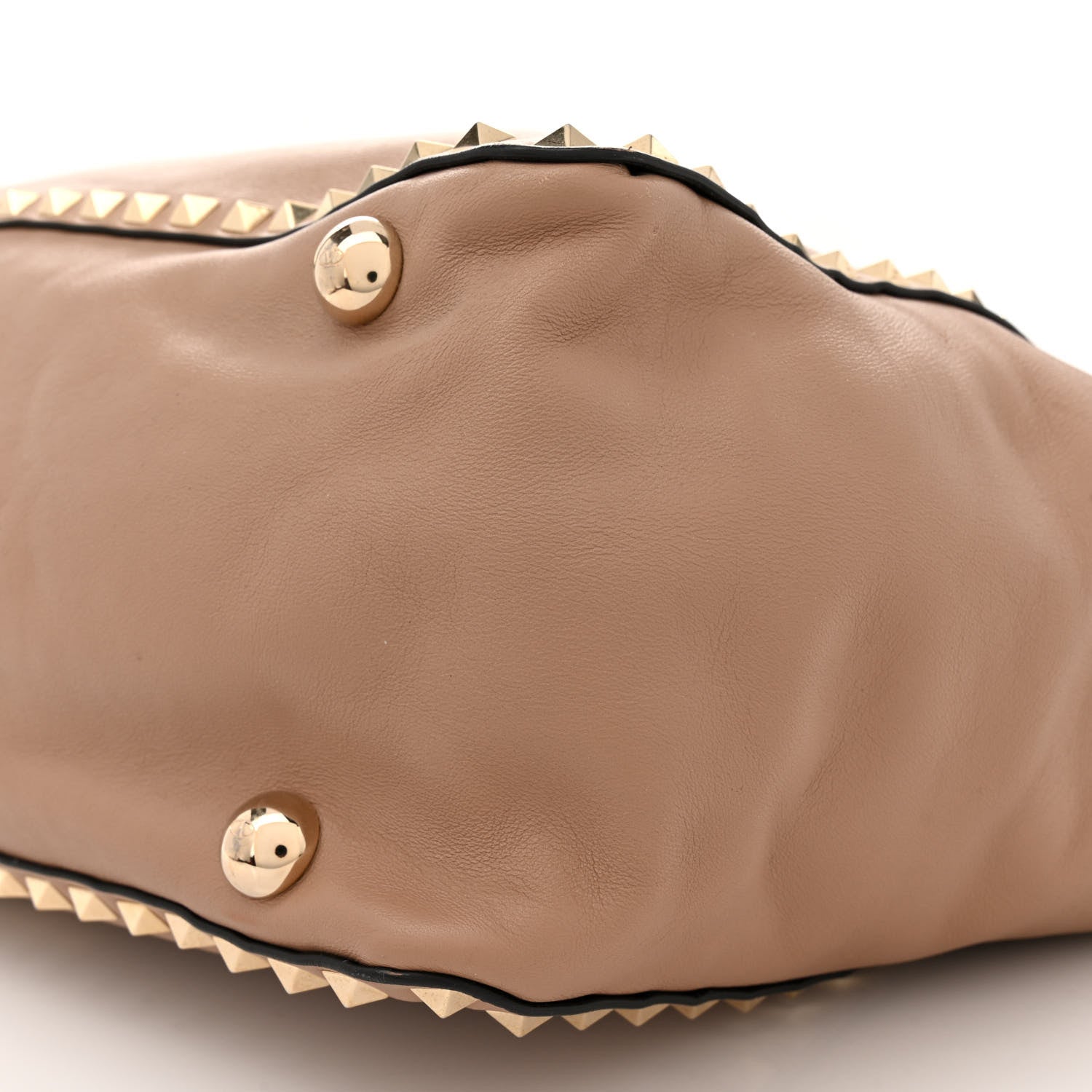 Valentino Garavani Vitello Medium Rockstud Tote Alpaca 12 of 13