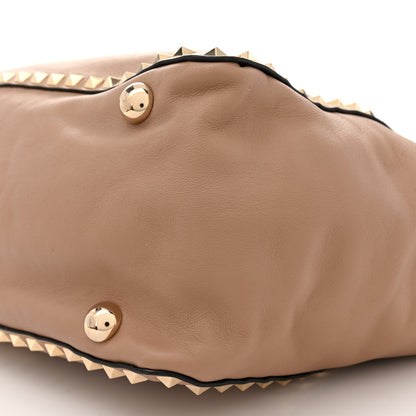 Valentino Garavani Vitello Medium Rockstud Tote Alpaca 12 of 13