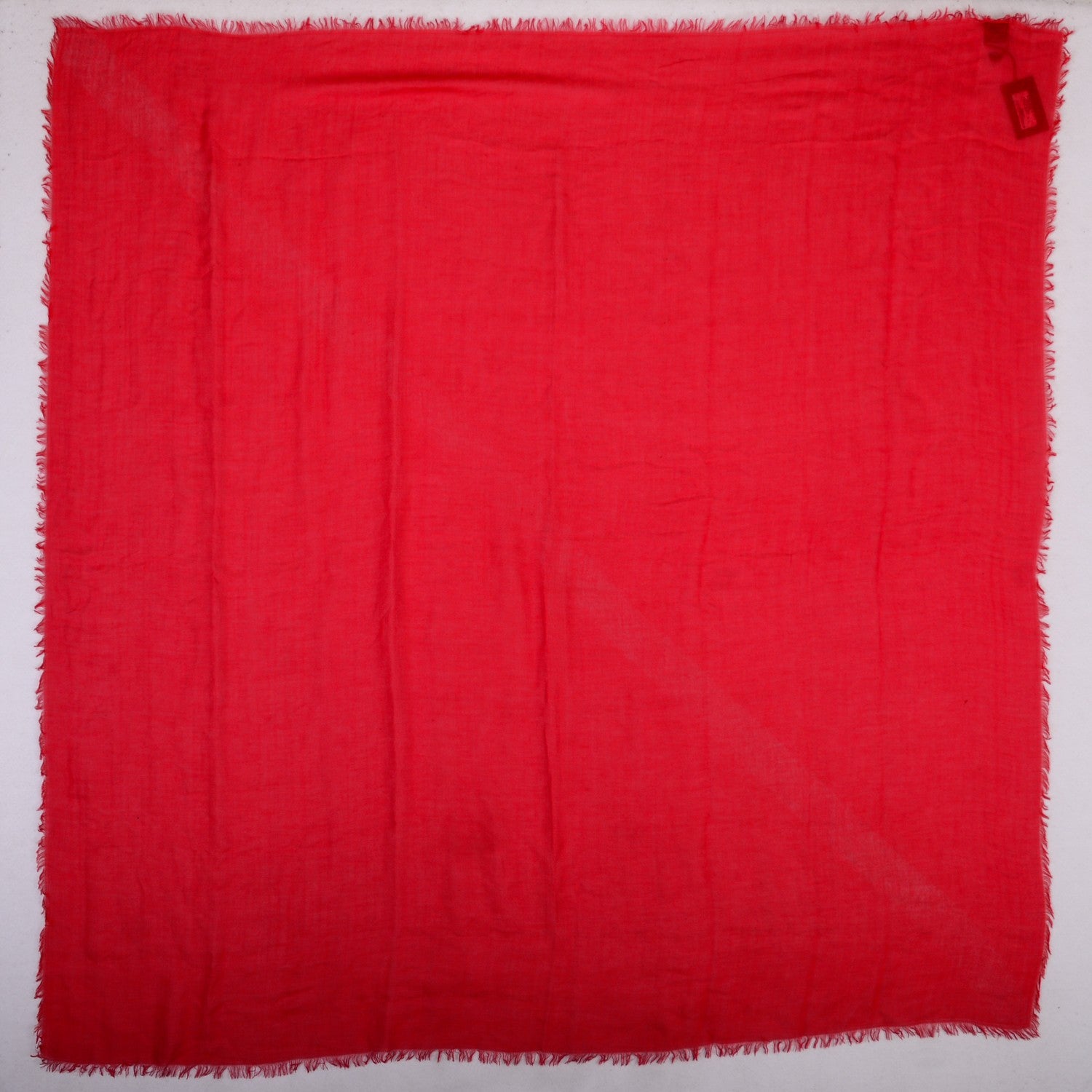 Gucci Modal Cotton Summer GGWeb Shawl Flame 3 of 8