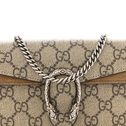 Gucci GG Supreme Monogram Super Mini Dionysus Shoulder Bag Taupe 8 of 12