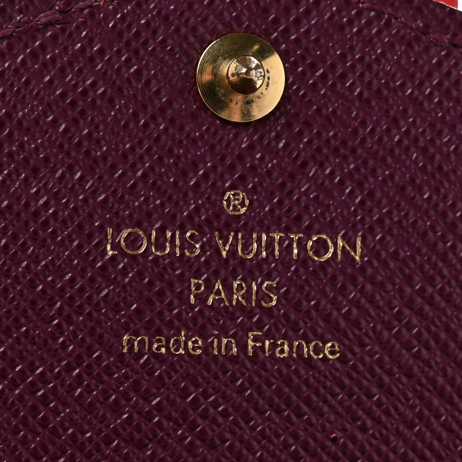 Louis Vuitton Monogram Totem Sarah Wallet Magenta 6 of 9