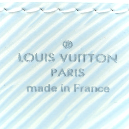 Louis Vuitton Epi Chain Shoulder Bag Icy Blue 7 of 10