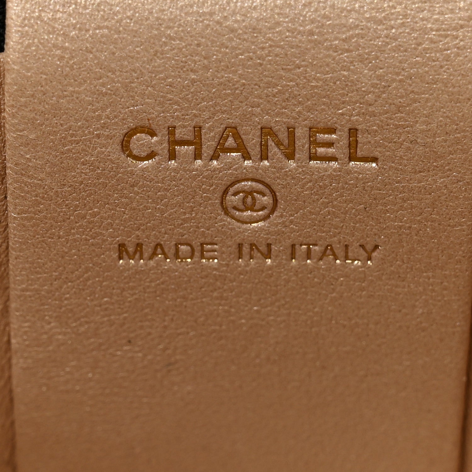 Chanel Lambskin Quilted Ruched Handle Vanity Case Black 6 of 8