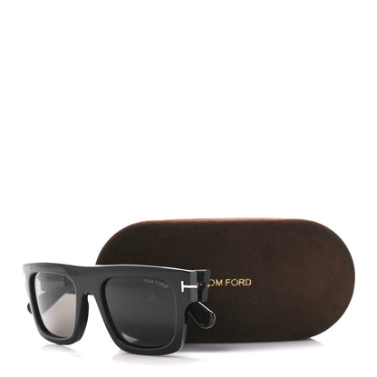 Tom Ford Acetate Fausto Sunglasses TF711 Black 8 of 8