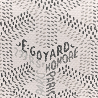Goyard Goyardine Plumet Wallet Clutch White 5 of 7