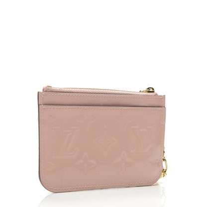 Louis Vuitton Vernis Key Pouch Rose Ballerine 3 of 7