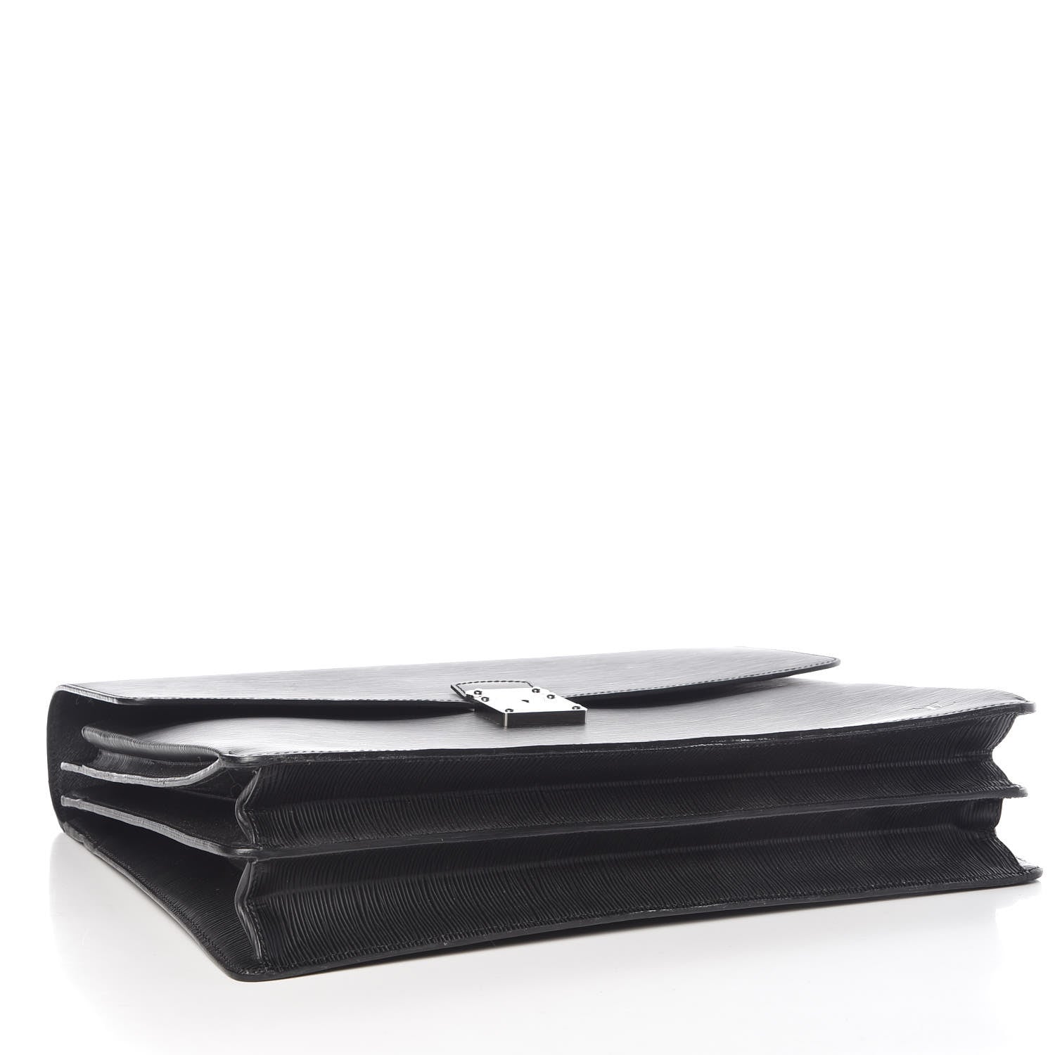 Louis Vuitton Epi Robusto 2 Compartment Briefcase Black 4 of 9