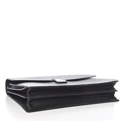 Louis Vuitton Epi Robusto 2 Compartment Briefcase Black 4 of 9