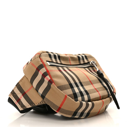 Burberry Nylon Vintage Check Small Cannon Bum Bag Archive Beige 5 of 10