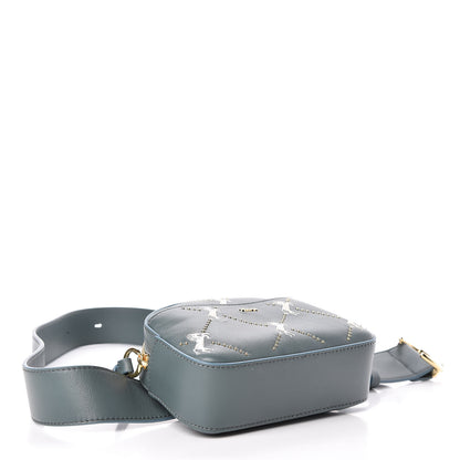 Chloe Smooth Calfskin Little Horses Embroidered Signature Belt Bag Cloudy Blue 4 of 10