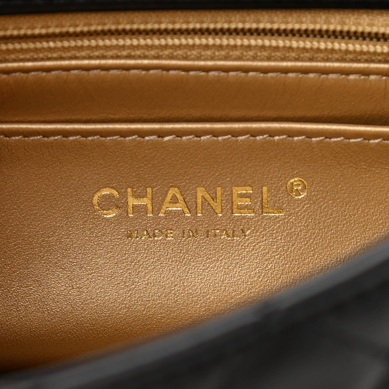 Chanel Lambskin Quilted Mini Rectangular Pearl Crush Flap Black 5 of 10