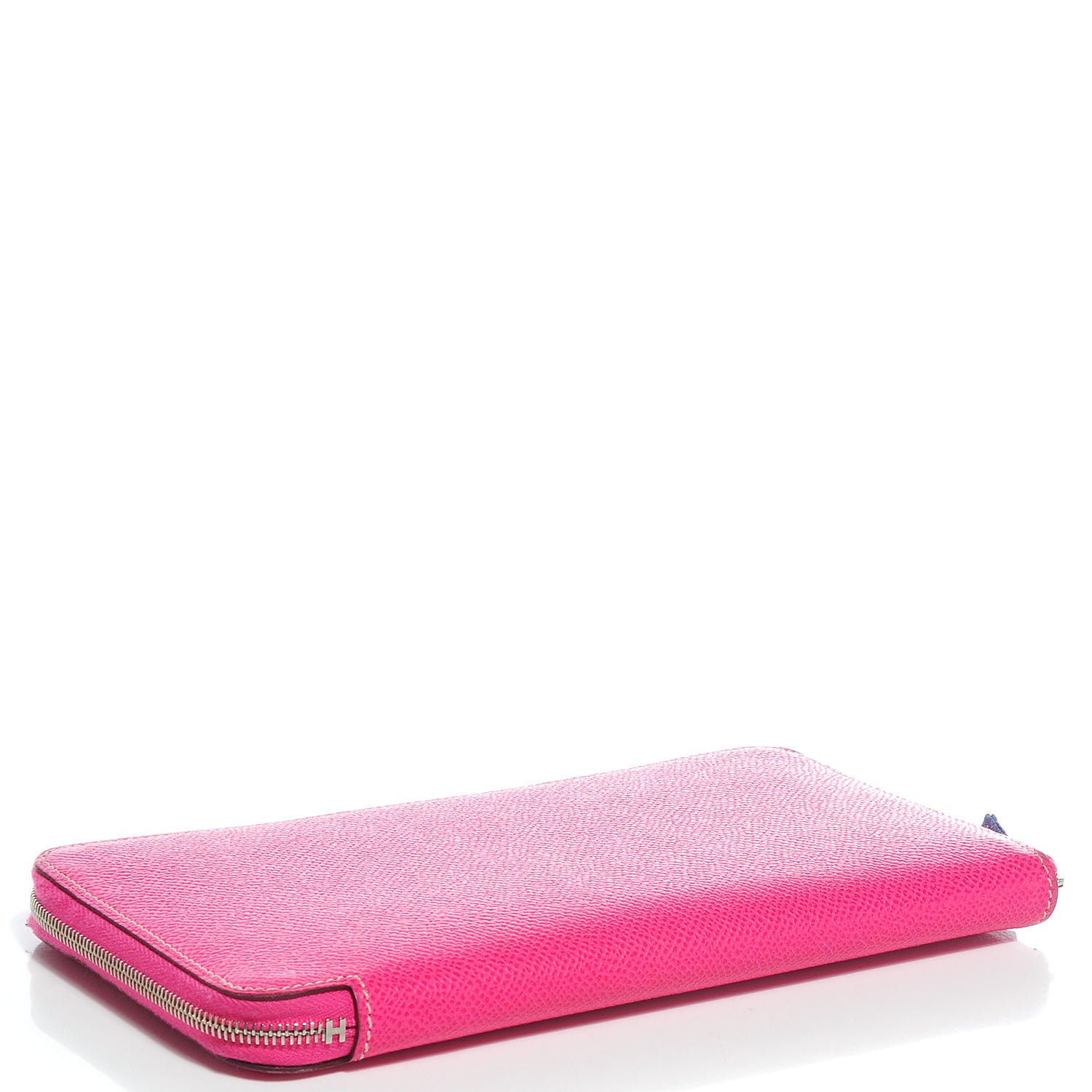 Hermes Epsom Silk'in Wallet Rose Tyrien 5 of 11