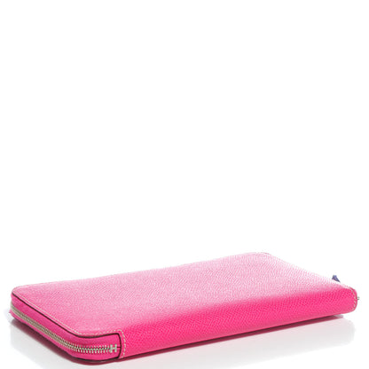 Hermes Epsom Silk'in Wallet Rose Tyrien 5 of 11