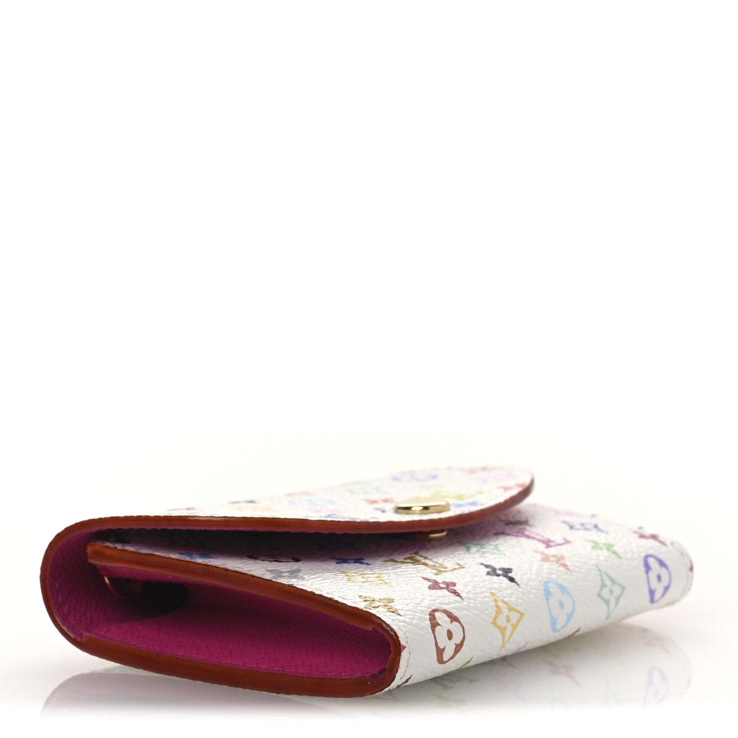 Louis Vuitton LV X TM Monogram Multicolor Rosalie Coin Purse White Kawaii Pink 4 of 6