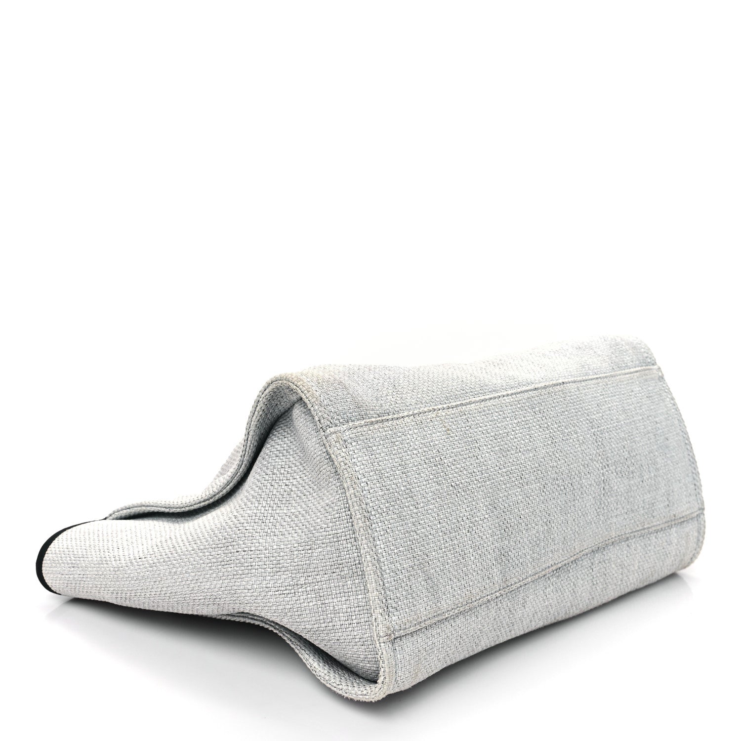 Chanel Canvas Deauville Large Tote Grey 4 of 15