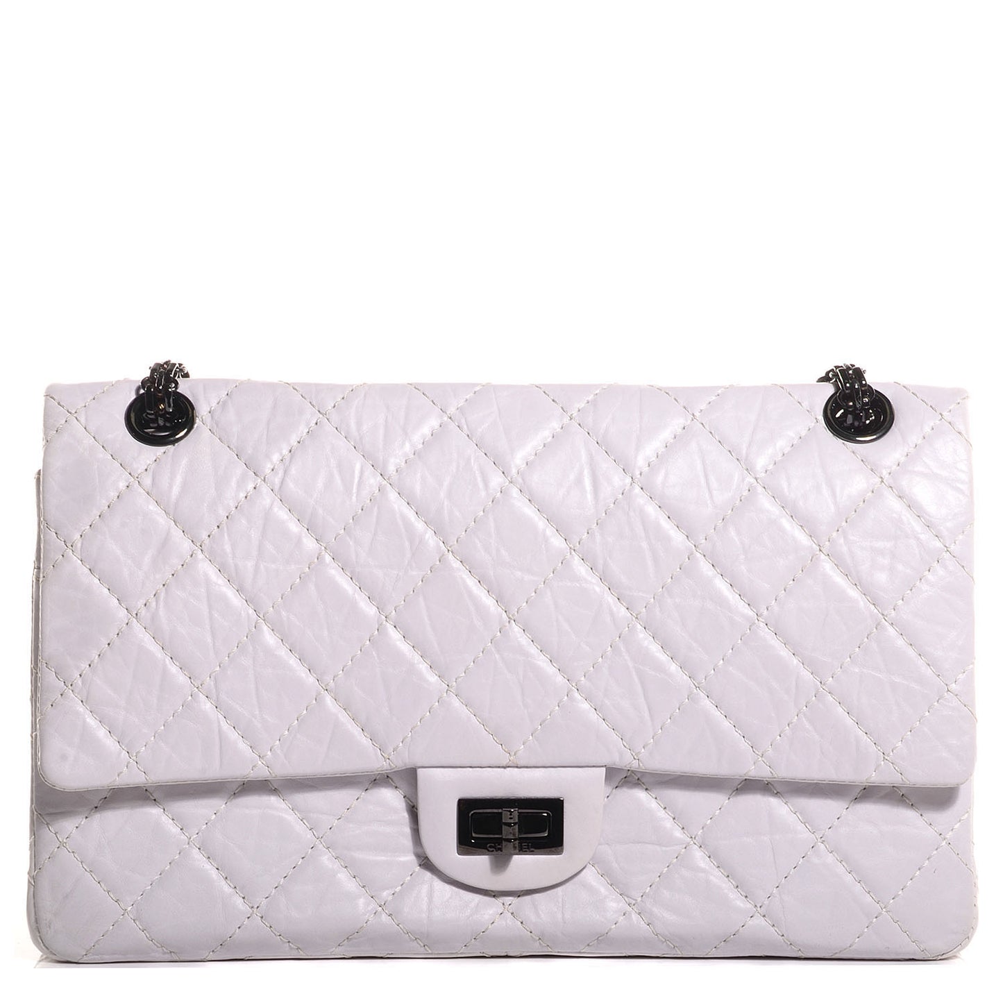Aged Calfskin 2.55 Reissue 226 Flap White