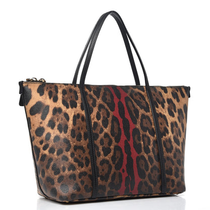 Dolce & Gabbana Leo Crepe Miss Escape Leo Stripe Tote 3 of 15