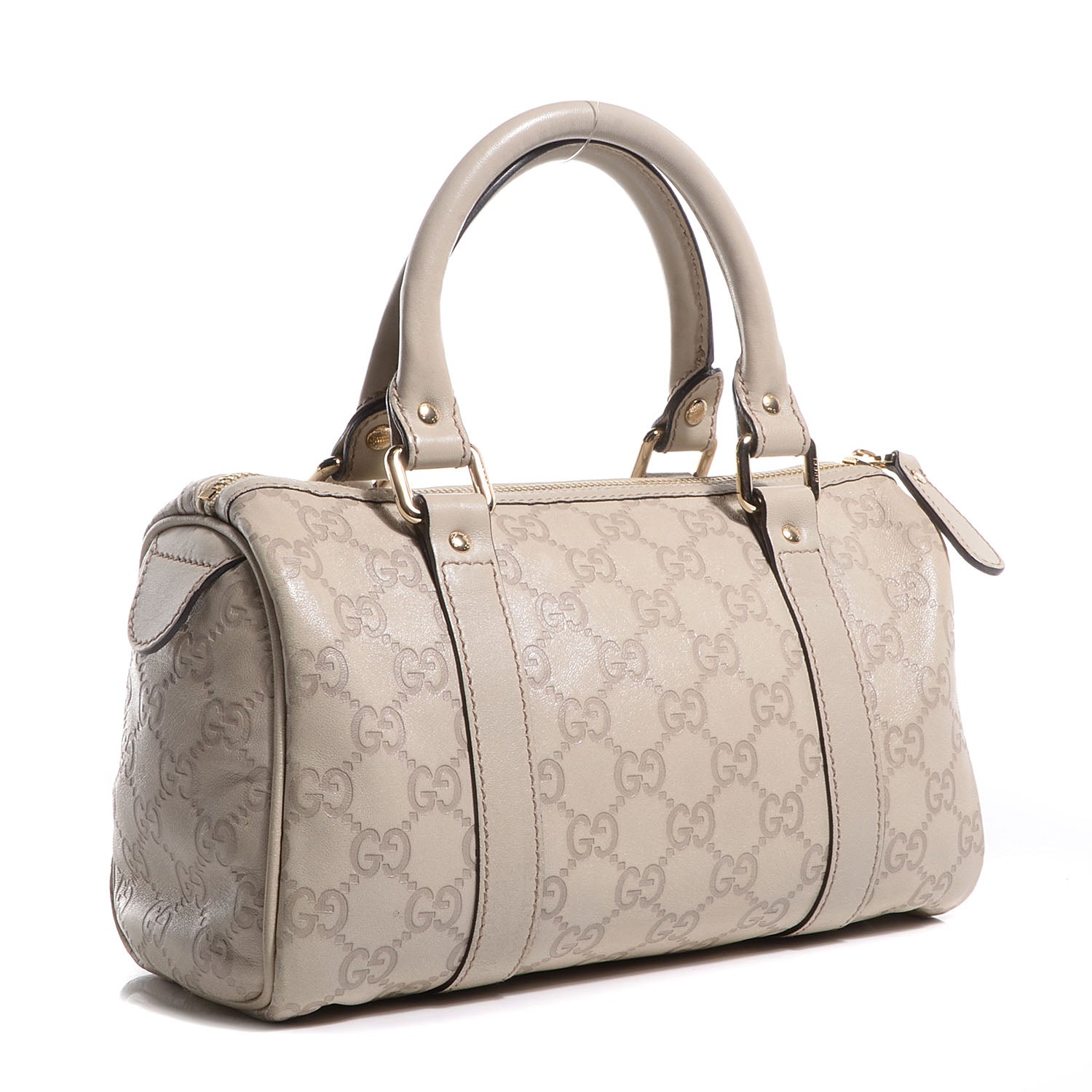 Gucci Guccissima Small Joy Boston Off White 3 of 7