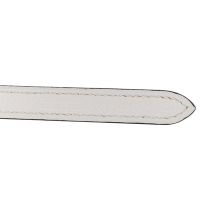 Hermes Swift Epsom 13mm Gamma Belt 70 28 Gold White 8 of 9